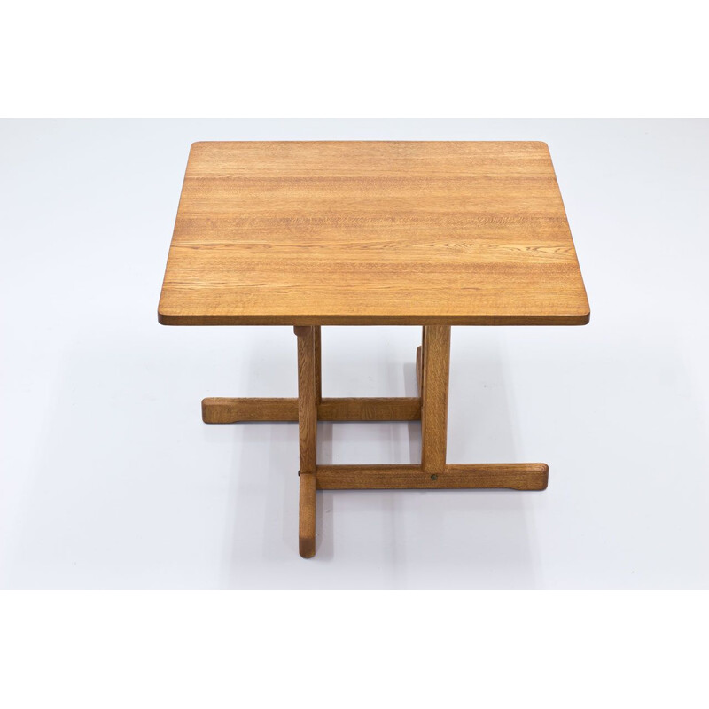 Oakwood vintage dining table by Børge Mogensen, Denmark 1960s