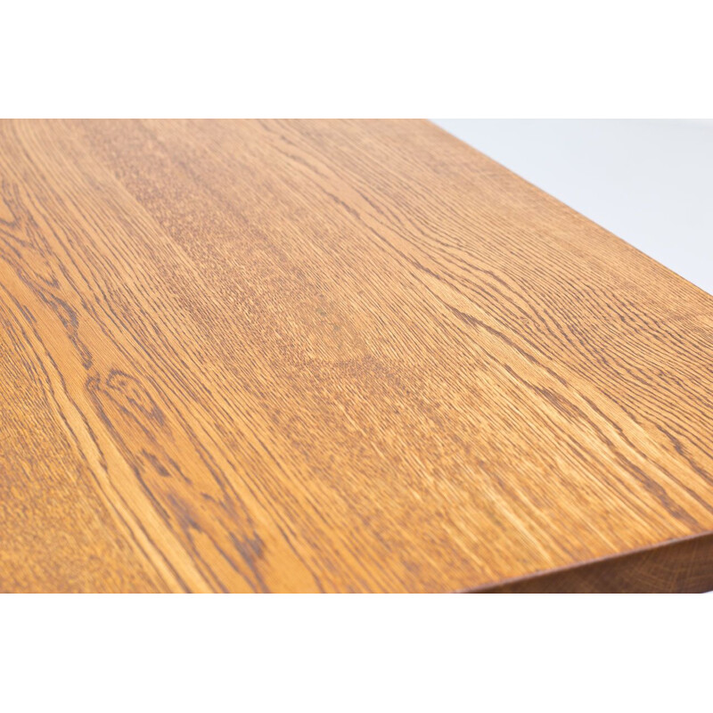 Oakwood vintage dining table by Børge Mogensen, Denmark 1960s