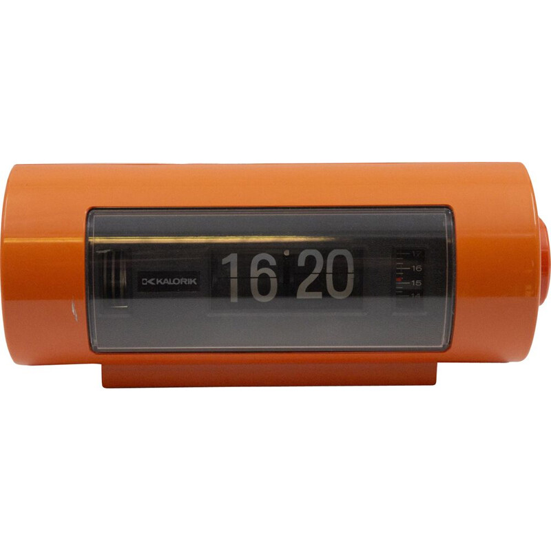 Vintage orange Kalorik clock no.313
