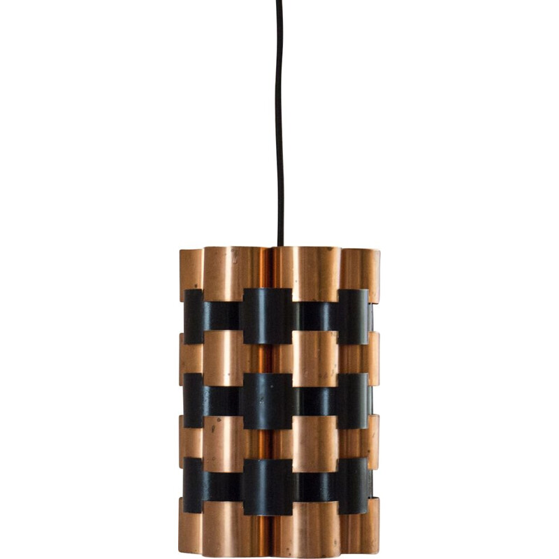 Vintage pendant lamp by Werner Schou for Coronell Elektro