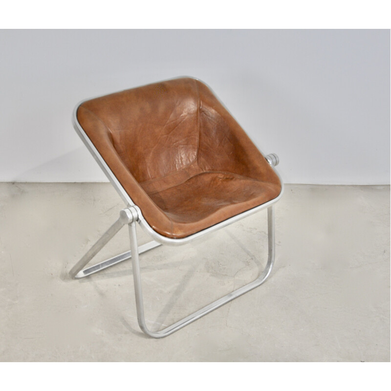 Vintage Plona armchair by Giancarlo Piretti for Castelli, 1970