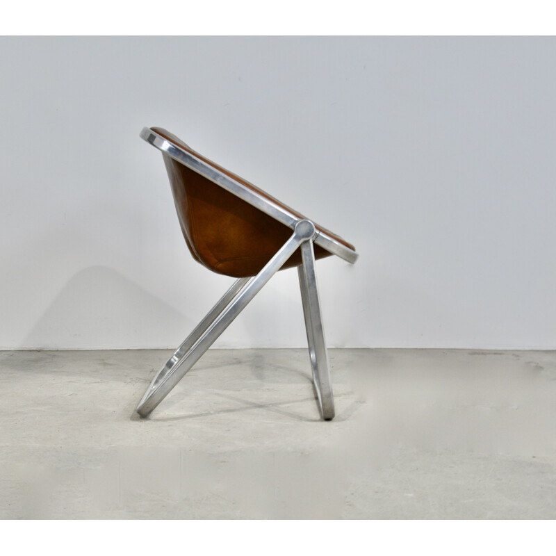 Vintage Plona armchair by Giancarlo Piretti for Castelli, 1970