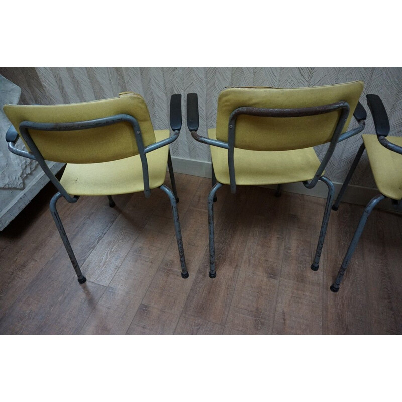 Set of 8 chairs by Friso Kramer for Ahrend de Cirkel - 1960s