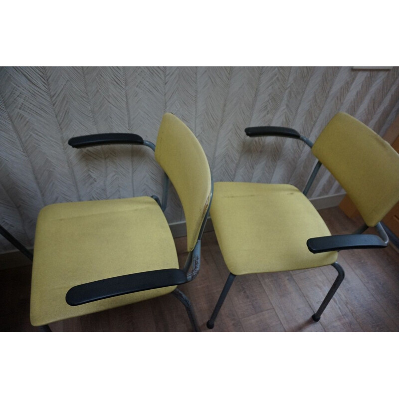 Set of 8 chairs by Friso Kramer for Ahrend de Cirkel - 1960s