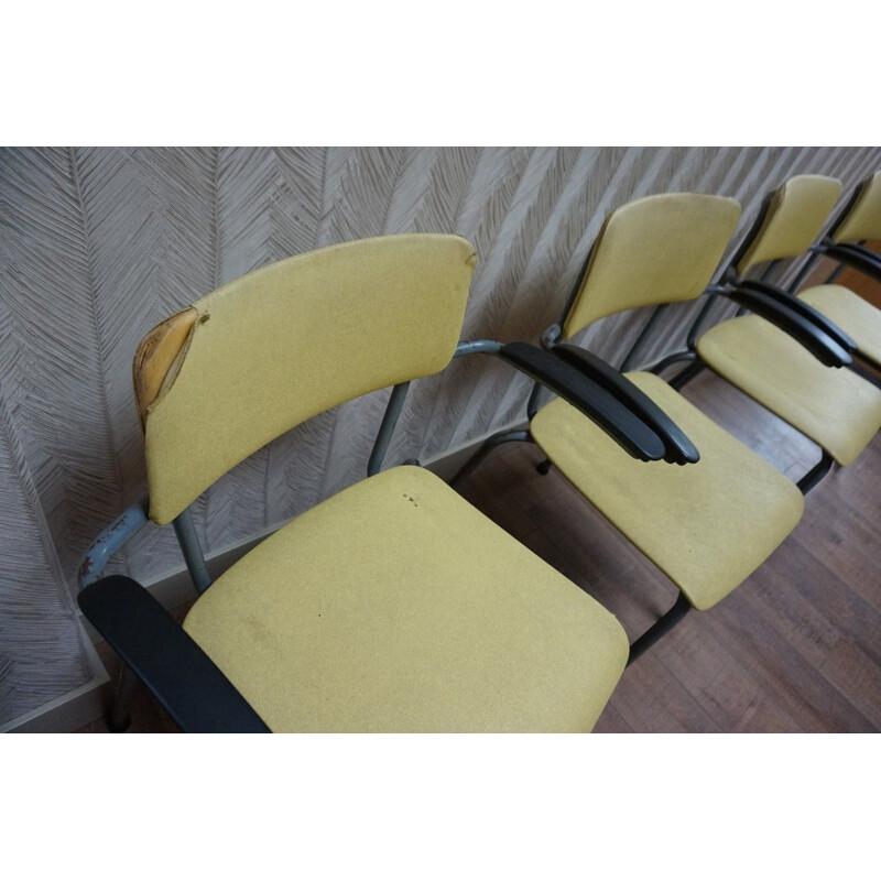 Set of 8 chairs by Friso Kramer for Ahrend de Cirkel - 1960s