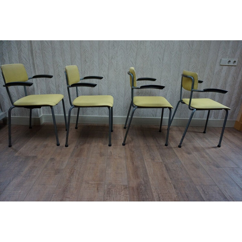 Set of 8 chairs by Friso Kramer for Ahrend de Cirkel - 1960s