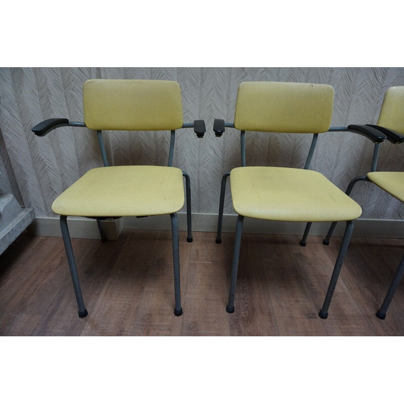 Set of 8 chairs by Friso Kramer for Ahrend de Cirkel - 1960s