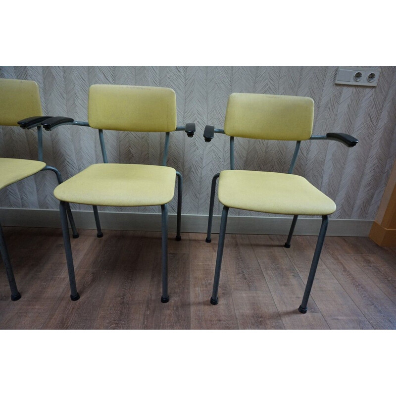 Lot de 8 chaises de Friso Kramer pour Ahrend de Cirkel - 1960