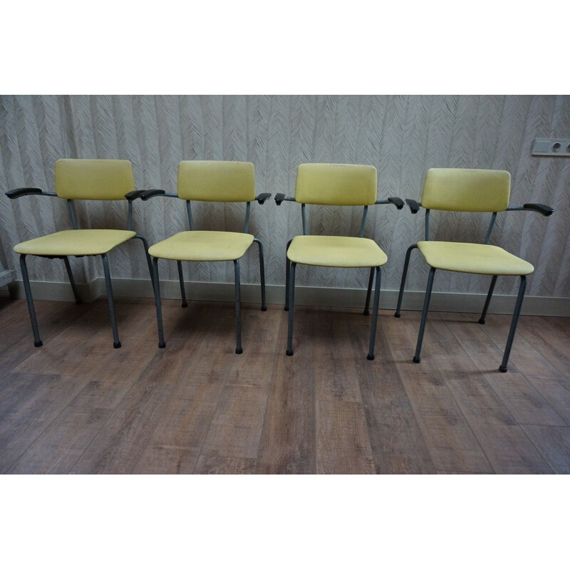 Set of 8 chairs by Friso Kramer for Ahrend de Cirkel - 1960s