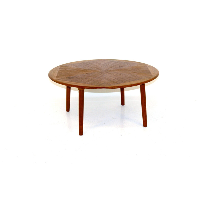 Vintage teak coffee table by Hw Klein for Bramin, Denmark 1960