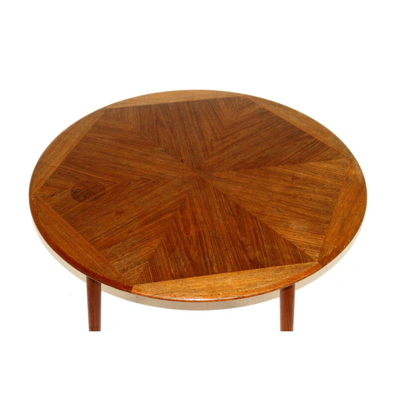 Vintage teak coffee table by Hw Klein for Bramin, Denmark 1960