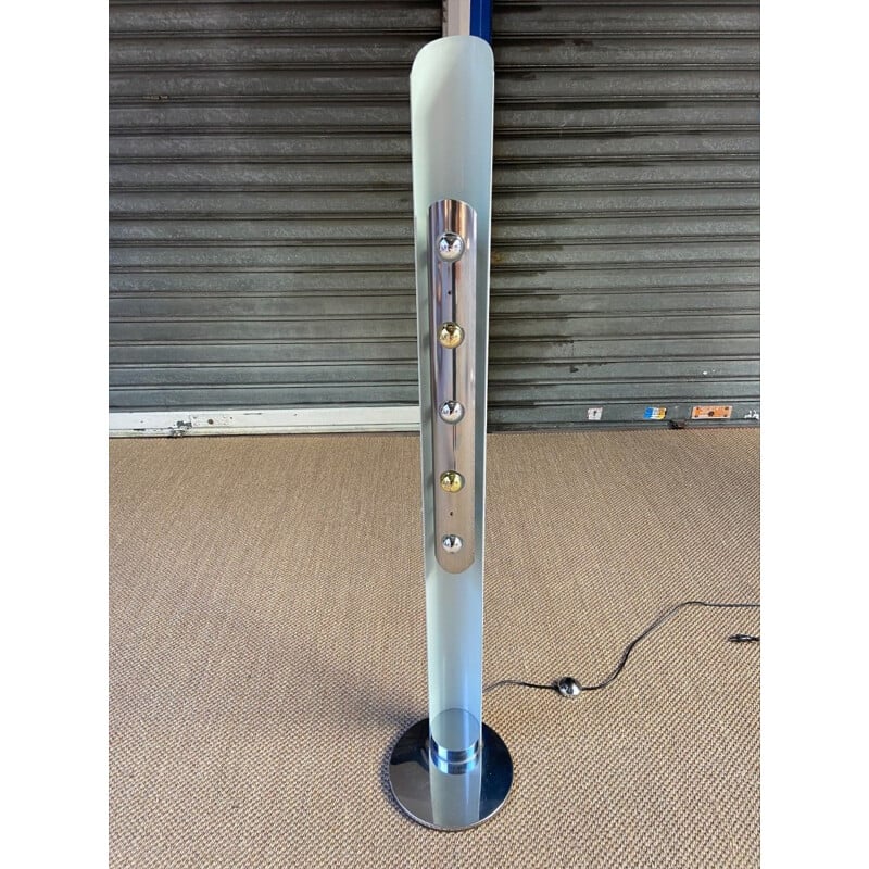 Vintage floor lamp Totem by Enrico Tronconi, 1970