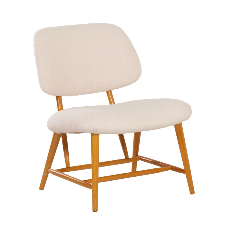 Vintage Teve armchair by Alf Svensson for Ljungs Industrier Ab, Sweden 1950s