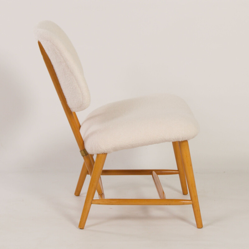 Vintage Teve armchair by Alf Svensson for Ljungs Industrier Ab, Sweden 1950s