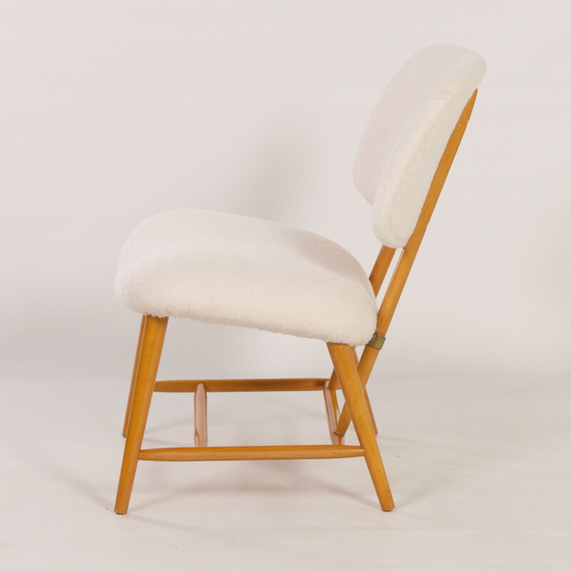 Vintage Teve armchair by Alf Svensson for Ljungs Industrier Ab, Sweden 1950s