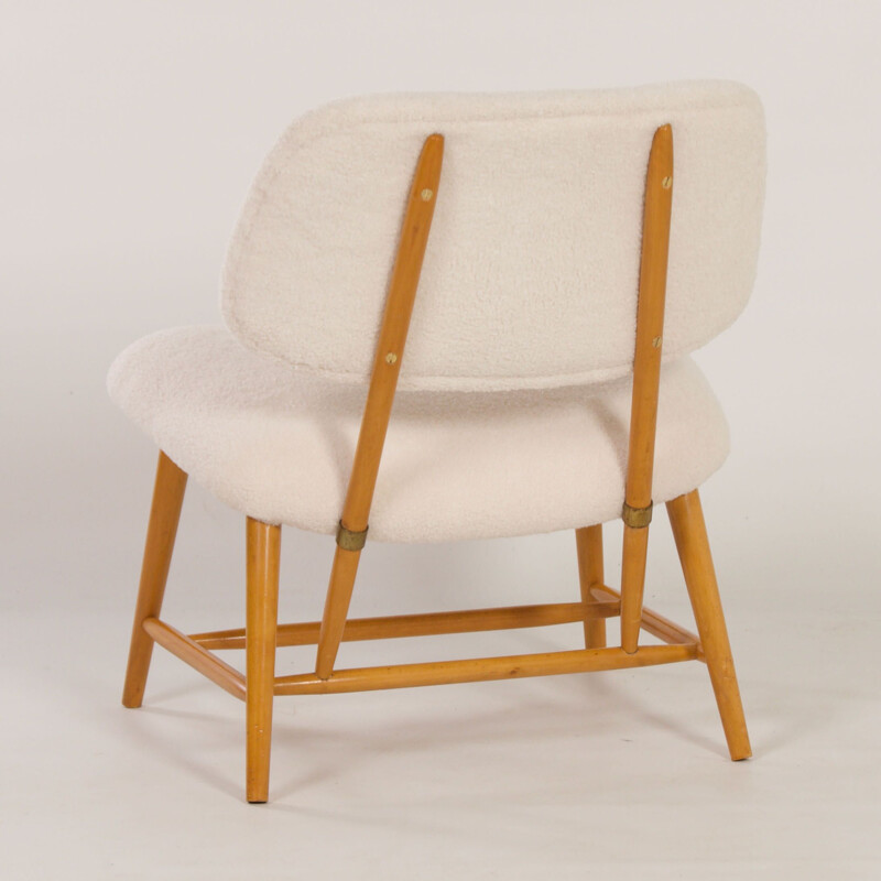 Vintage Teve armchair by Alf Svensson for Ljungs Industrier Ab, Sweden 1950s