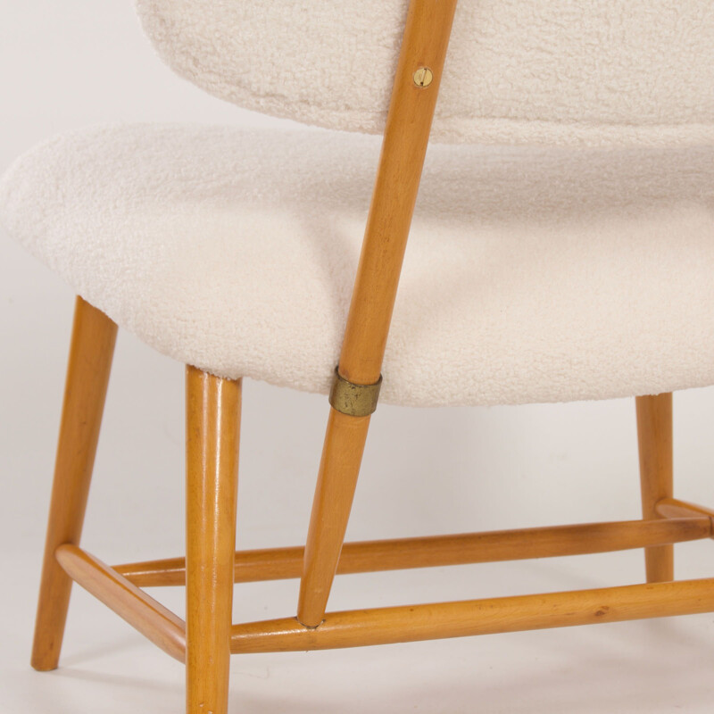 Vintage Teve armchair by Alf Svensson for Ljungs Industrier Ab, Sweden 1950s