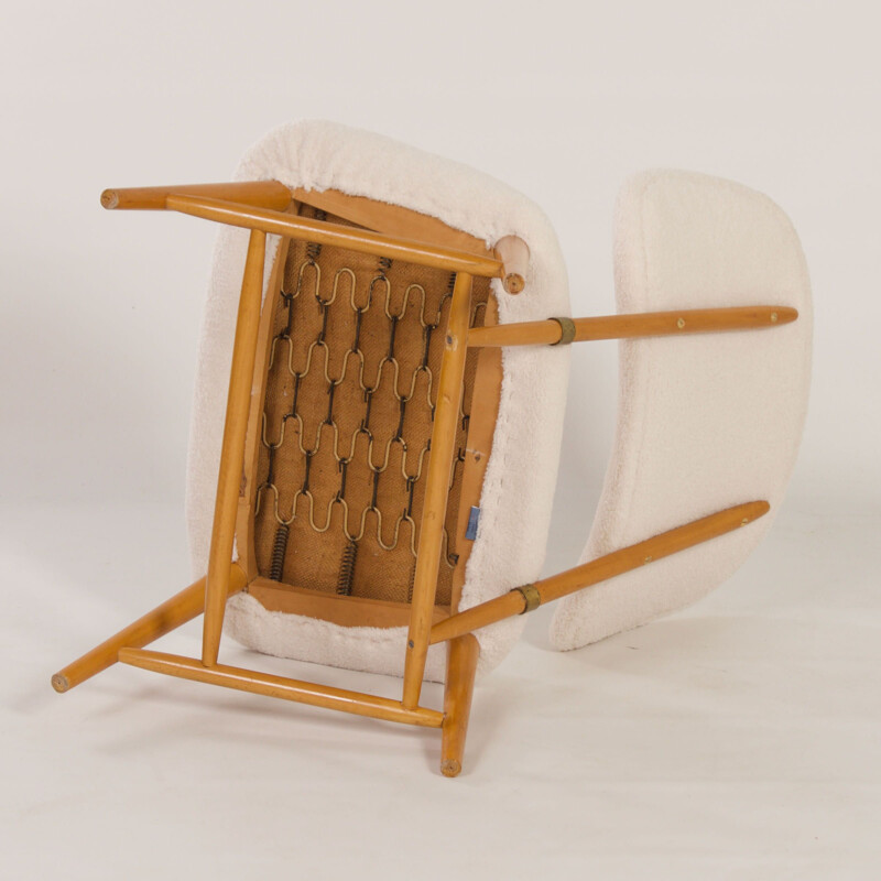 Vintage Teve armchair by Alf Svensson for Ljungs Industrier Ab, Sweden 1950s