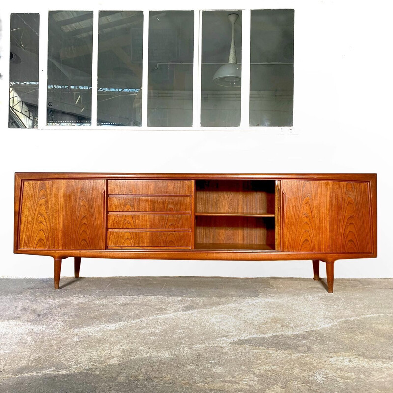 Vintage teak sideboard by Gunni Omann for Aco Møbler, 1960