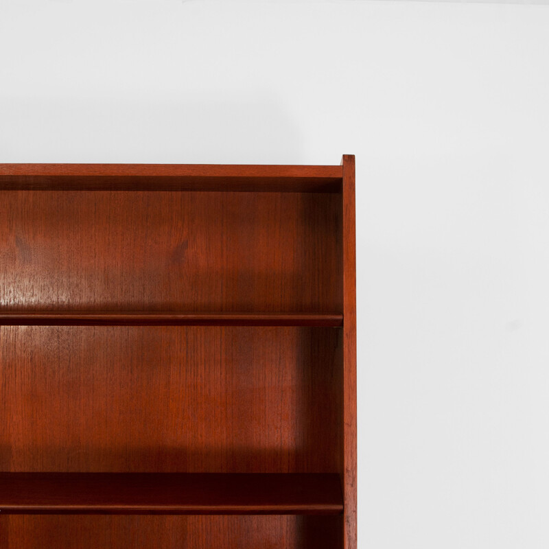 Vintage bookcase by Johannes Sorth for Bornholms Møbelfabrik Nexø, Denmark 1960s