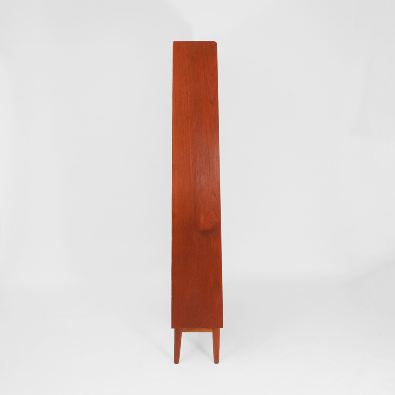 Vintage bookcase by Johannes Sorth for Bornholms Møbelfabrik Nexø, Denmark 1960s