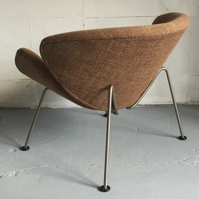 Brown Artifort "Orange Slice" chair, Pierre PAULIN - 1960s