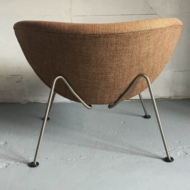 Brown Artifort "Orange Slice" chair, Pierre PAULIN - 1960s