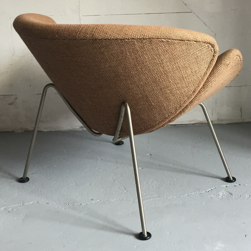 Brown Artifort "Orange Slice" chair, Pierre PAULIN - 1960s