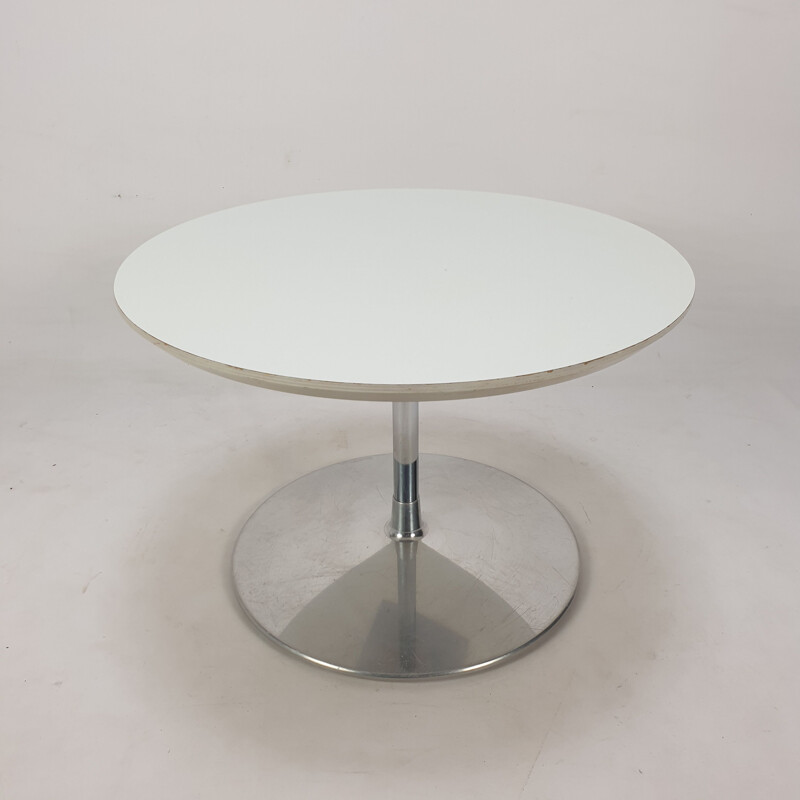 Tavolino vintage "Circle" in legno laminato di Pierre Paulin per Artifort, 1960