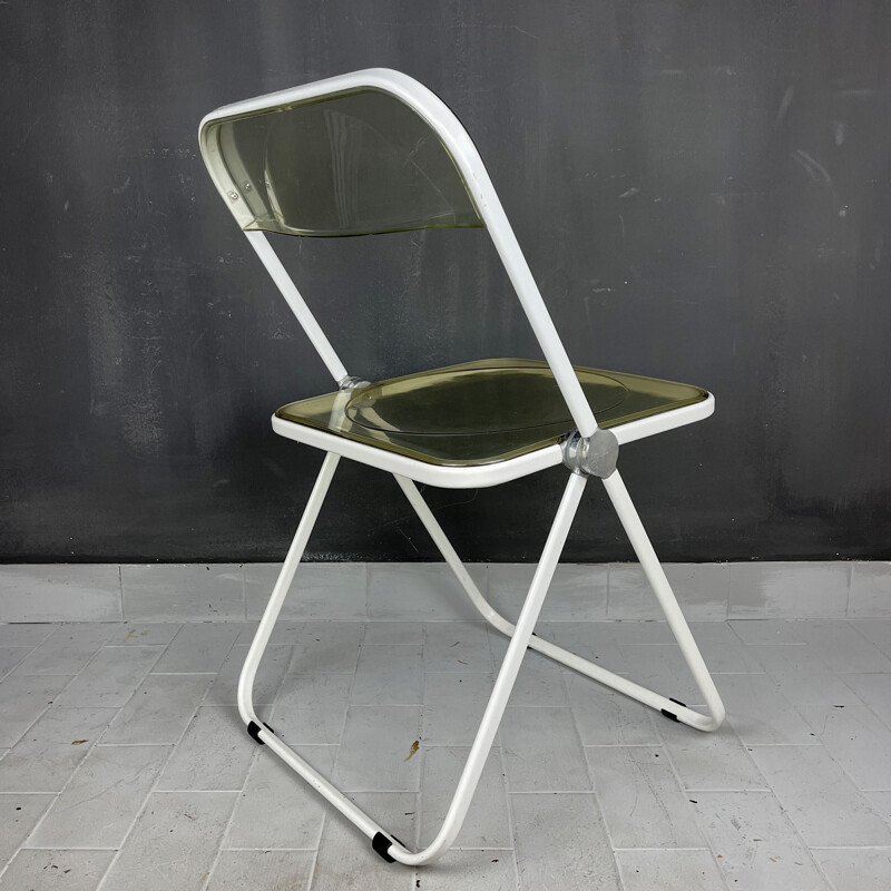 Cadeira dobrável Vintage Plia de Giancarlo Piretti para Castelli, Itália Anos 60