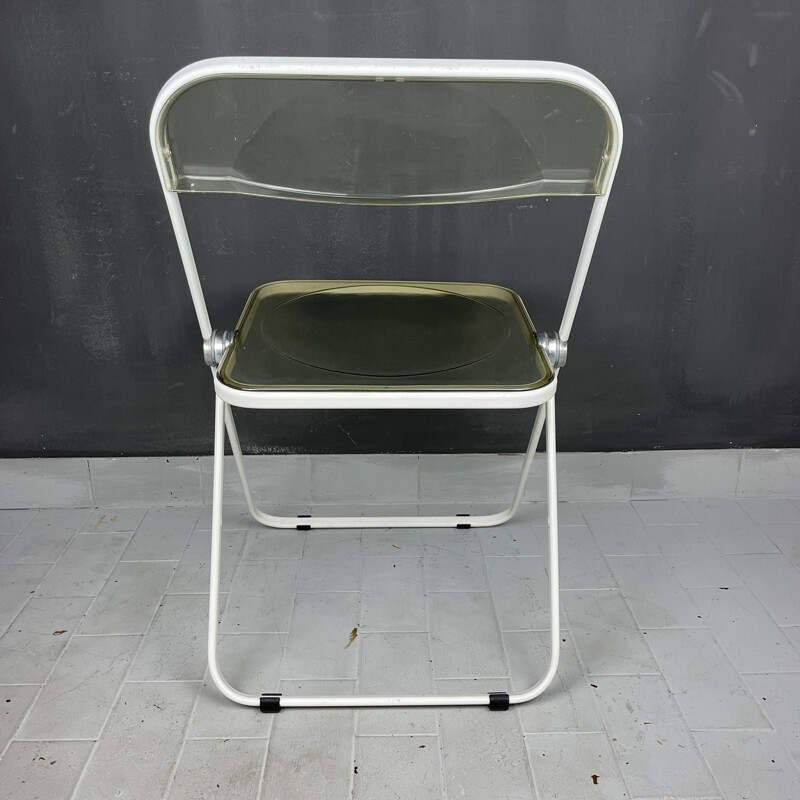 Vintage Plia folding chair by Giancarlo Piretti for Castelli, Italy 1960