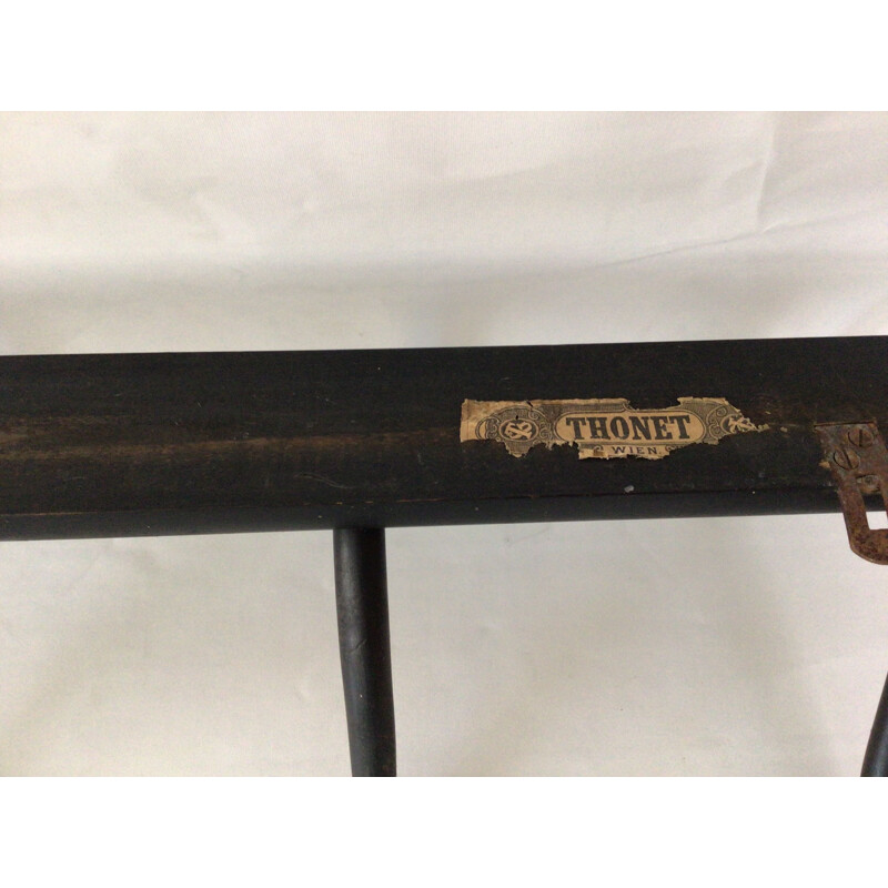 Vintage coat rack with 5 pegs by Thonet