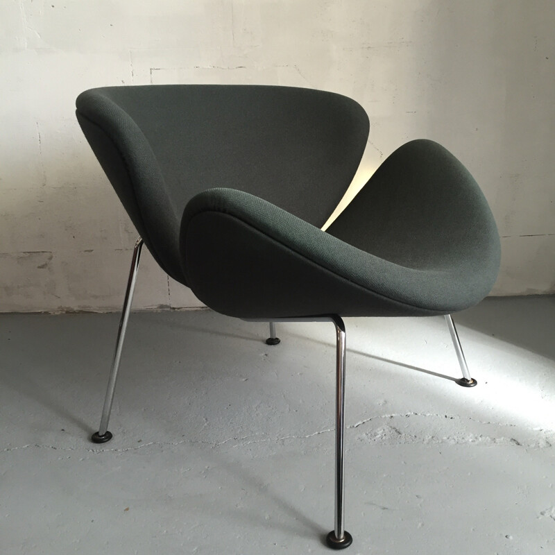 Green Artifort "Orange Slice" chair, Pierre PAULIN - 1990s