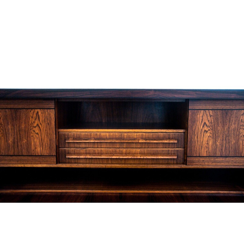 Vintage rosewood secretary by Sigfred Omann for Ølholm Møbelfabrik, Denmark 1960s