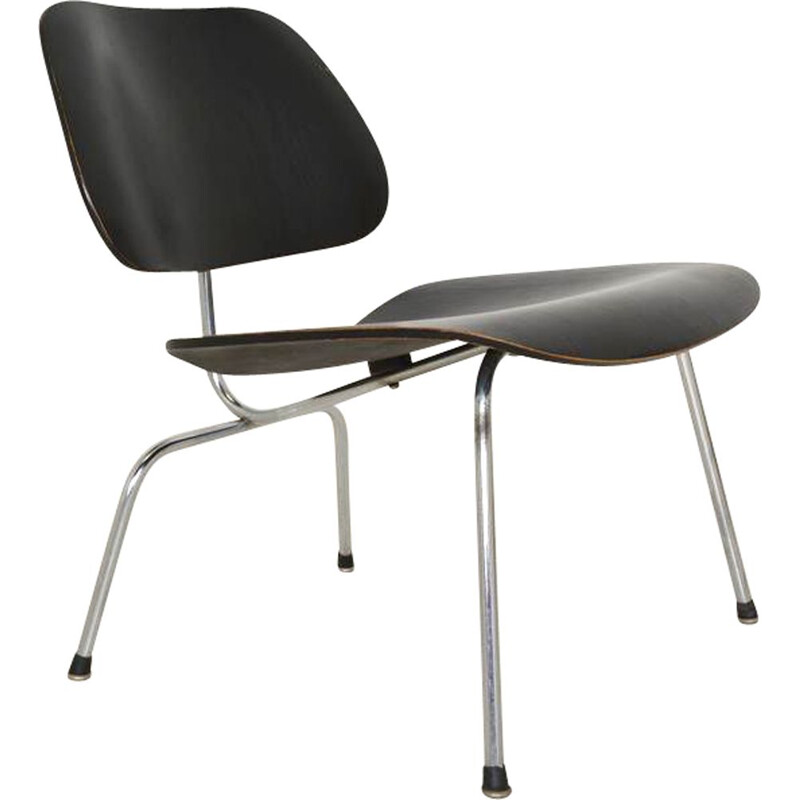 Sedia vintage Lcm di Ray e Charles Eames per Herman Miller, 1950