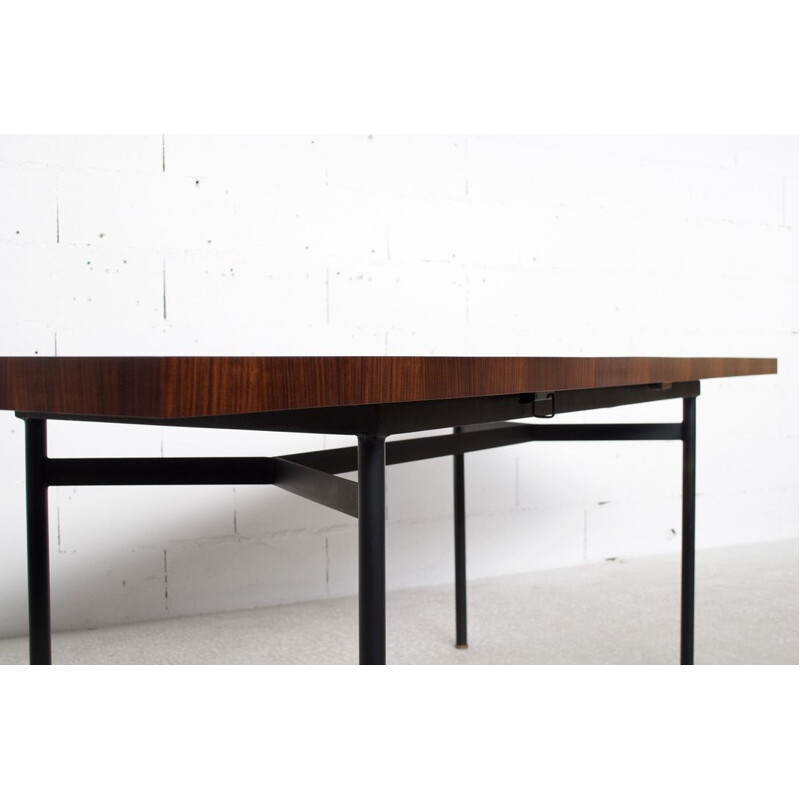 Vintage rosewood table by Gérard Guermonprez for Magnani, 1950