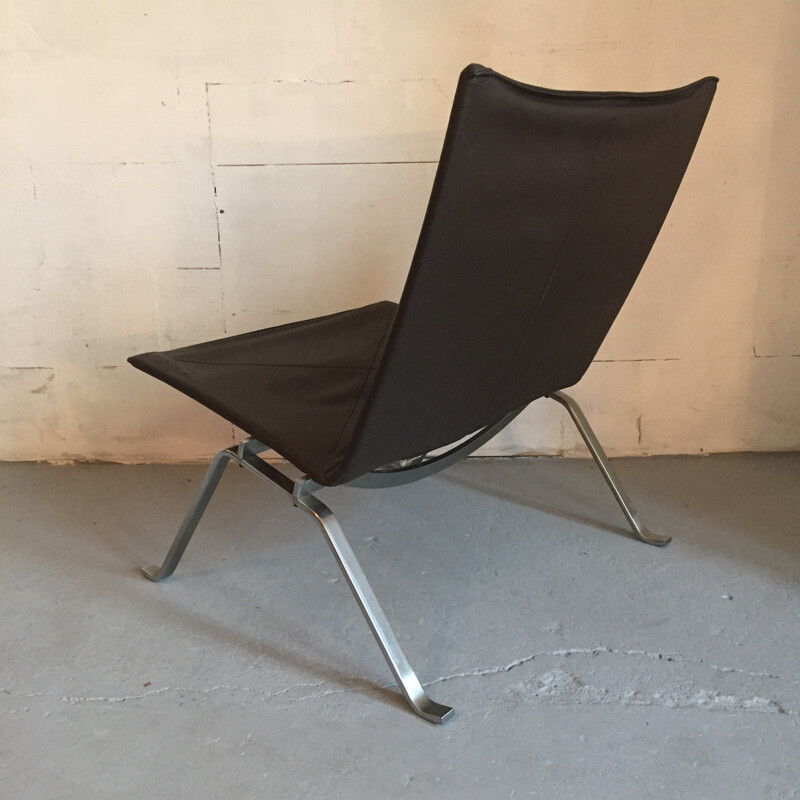 "PK22" Kold Christensen low chair, Poul KJAERHOLM - 1950s