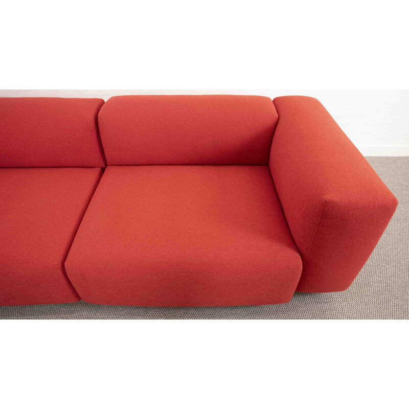 Vintage Soft modular 5-seat sofa by Jasper Morrison for Vitra, 2017