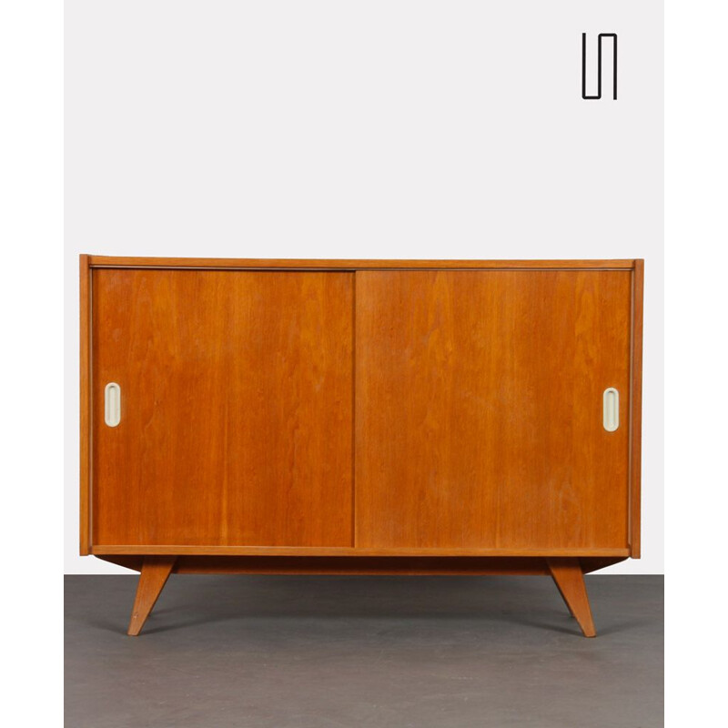 Vintage oakwood chest of drawers by Jiri Jiroutek for Interier Praha, 1960