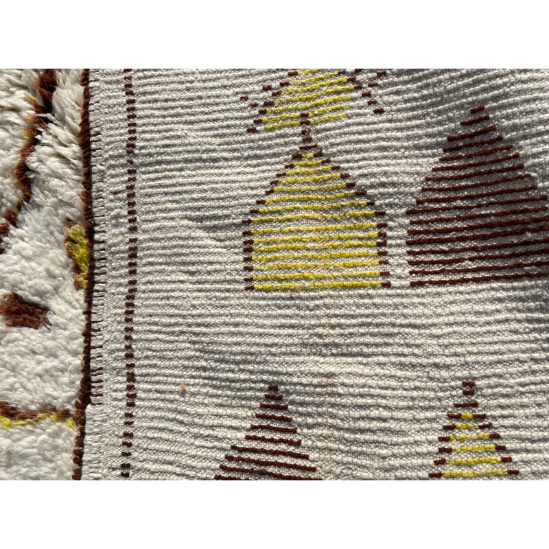 Vintage Marokkaans Berber tapijt beni ocarina