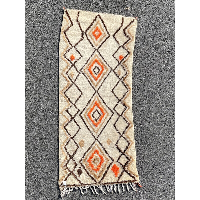 Vintage Moroccan Berber rug Azilal