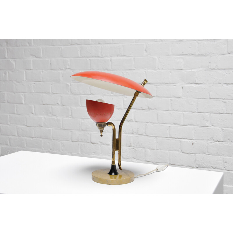 Italienische Vintage-Tischlampe von Oscar Torlasco für Lumen Milano, 1950