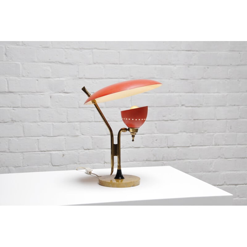 Mid-century Italian table lamp by Oscar Torlasco for Lumen Milano, 1950s