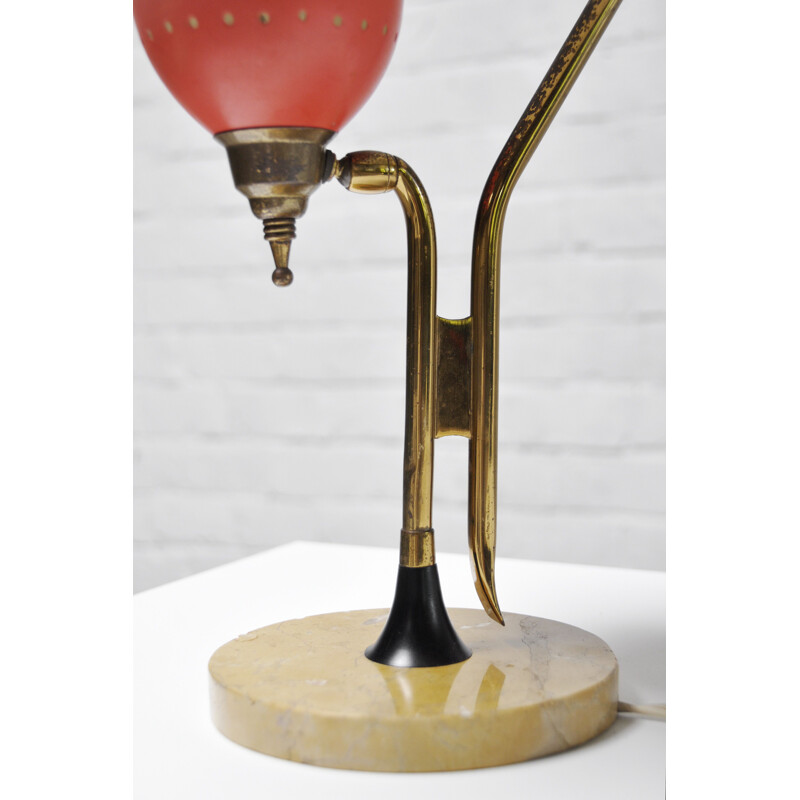 Lampe de table italienne vintage par Oscar Torlasco pour Lumen Milano, 1950