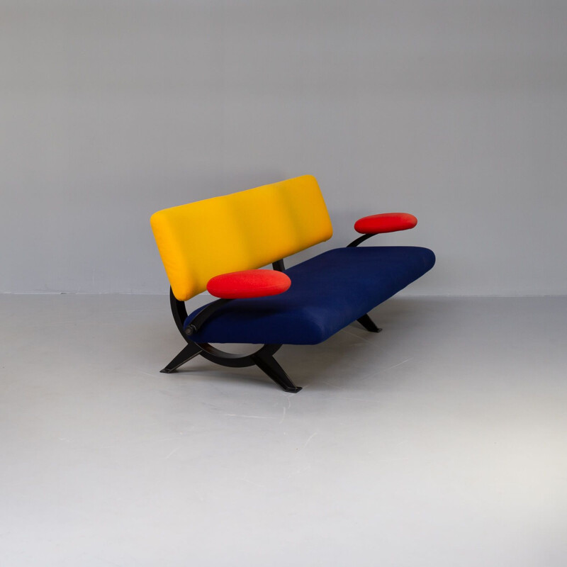 Vintage "orbit C3413" sofa by Wolfgang C.R. Mezger for Artifort, 1990s