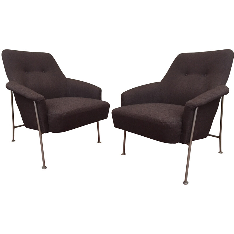Pair of vintage armchairs by Theo Ruth, 1958