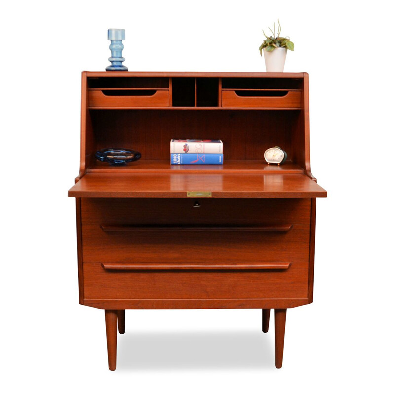 Scrivania danese vintage in teak, 1960