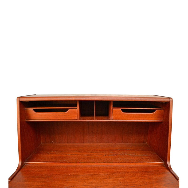 Vintage Danish teak secretaire, 1960s