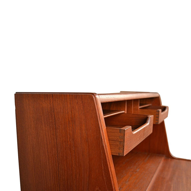 Vintage Danish teak secretaire, 1960s