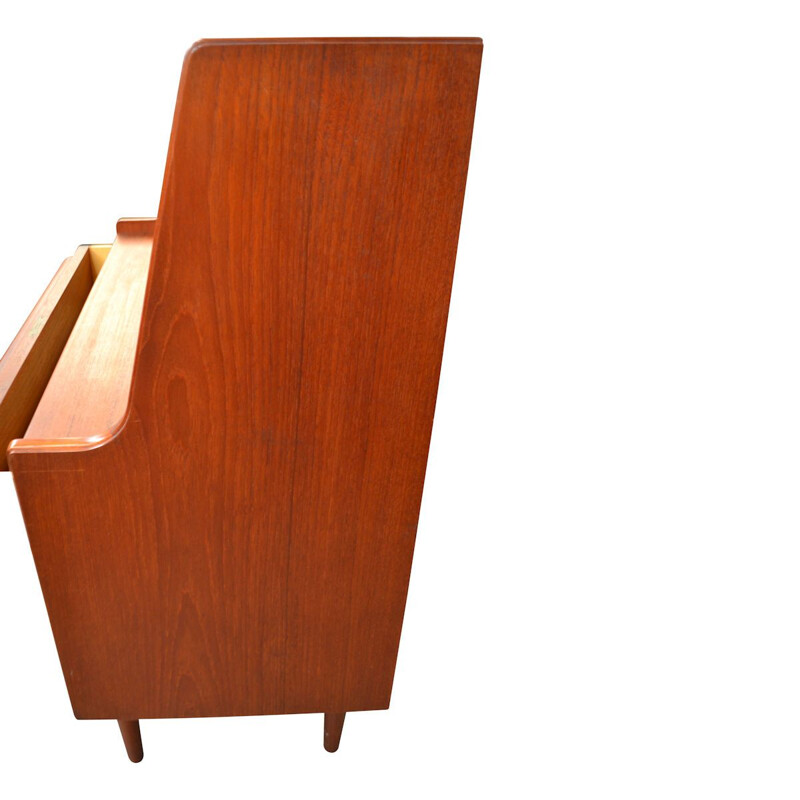 Vintage Danish teak secretaire, 1960s